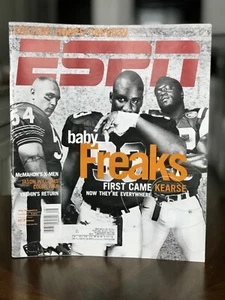 Brian Urlacher Bears, Shaun Ellis Jets, Darren Howard ESPN Magazine, 11/27/2000 - Picture 1 of 1