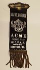 1890s Masonic In Memoriam ACME Council No 101 Jr OUAM Hebbville MD Badge Pin