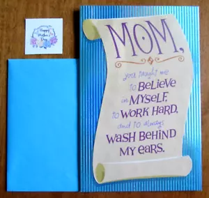NOS American Greetings Humorous Pop-Up Mother's Day Card, Env. & Seal - Picture 1 of 10
