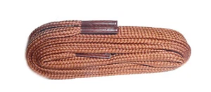 Strong Long Lasting TAN Flat Shoe Laces Boot Laces shoelaces from 45cm to 120cm - Picture 1 of 6
