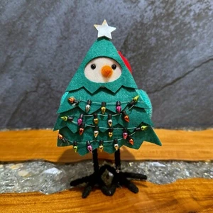 Target 2019 Wondershop Featherly Friends Deckard árbol de Navidad tela pájaro - Imagen 1 de 5