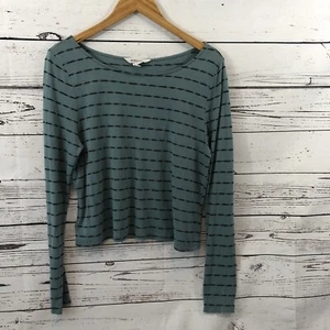 BCBGeneration Women’s Long Sleeve Semi-sheer Shirt Top Size Medium EUC - Picture 1 of 5