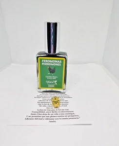 GALLINA NEGRA PERFUME FEROMONAS / BLACK HEN ALEJA MALAS ENERGÍAS MAL DE OJO 1PC - Picture 1 of 3