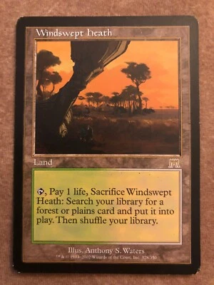 Windswept Heath (1) Onslaught MTG Excellent/Near Mint -4RCards - Image 1 of 2