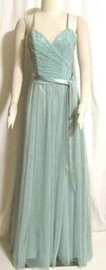 NEW Womens Ladies ALLURE BRIDALS Seafoam Long Formal Part Dress 12 Orig $142 - Picture 1 of 6