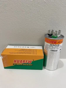 Condensador Huarew CBB65B 35+5 uF ±6% 35/5 MFD 370/450 VAC CBB65 doble funcionamiento - Imagen 1 de 3