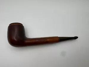 Longchamp France Leather Wrapped Tobacco Smoking Estate Pipe France - Picture 1 of 16