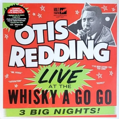OTIS REDDING LIVE AT THE WHISKY A GO GO - 180-GRAM VINYL 2-LP SET " NEW, SEALED - Image 1 of 2