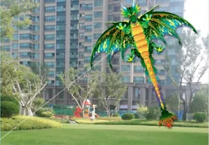 Huge 3D Pterosaur Kite Animal Dinosaur Single Line With Tail Children's Toys - Picture 1 of 6