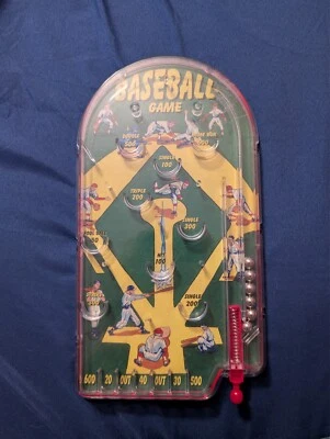 手持旅行弹球:棒球比赛 Schylling 型号 15218W — 第 1/3 张图片