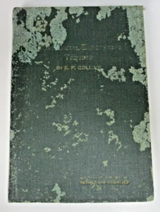 Commercial Electrical Testing, by E F Collins - HB 1914 - Imagen 1 de 8