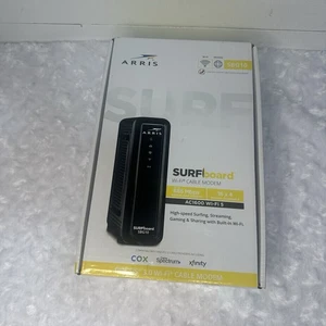ARRIS SURFboard SBG10 DOCSIS 3.0 Cable Modem AC1600 Dual Band Wi-Fi Router - NEW - Picture 1 of 9