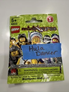 SEALED Lego Series 3 Collectible Minifigures 8803 - Hula Dancer - Picture 1 of 3