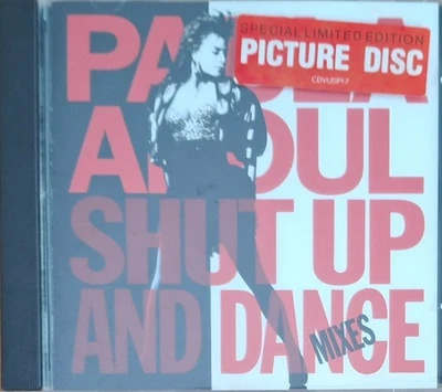 Paula Abdul - Shut Up & Dance The Dance Mixes Picture Disc 1990 Aus 8Track CD EX - Image 1 of 2
