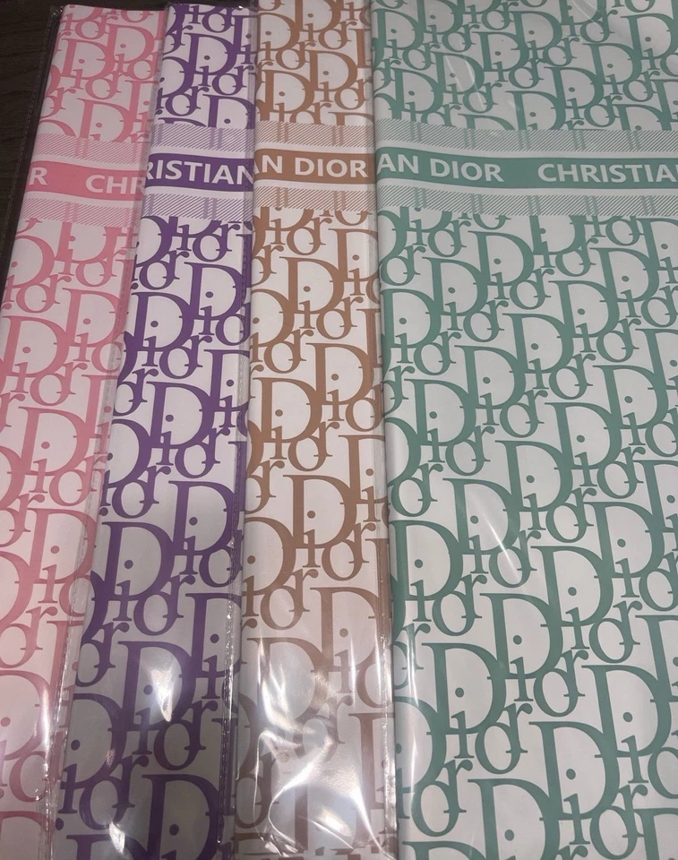 Flower Wrapping Paper Waterproof 20 Sheets - Image 1 of 1