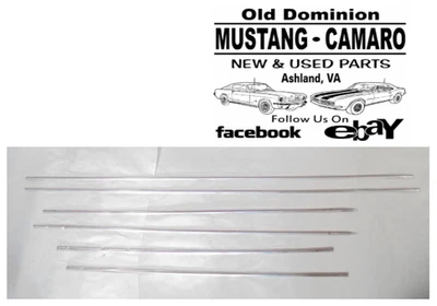 1968 Fairlane Torino Fastback Side Panels Trim Molding - Set - Image 1 of 4