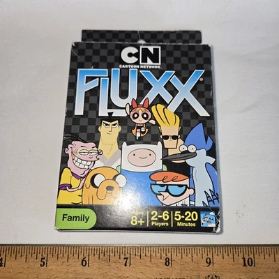 Cartoon Network Fluxx Card Game COMPLETE Looney Labs 2014 Finn Jake Samurai Jack - Image 1 of 4