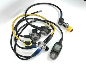 SUUNTO Favor Air Lux + Compass, MARES  Ruby / V16 Regulators, Aqua Lung BUNDLE - Picture 1 of 14