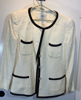 Armani Collezioni Talla 12 Hecho en Italia  Foto 1 de 4