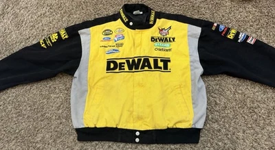 Chaqueta Team Caliber Amarilla Negra Jeff Hamilton Nascar Dewalt Para Hombre Talla 2XL Foto 1 de 4