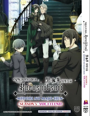 BLACK BUTLER (Kuroshitsuji) Season 5 | DVD | Dual Audio - Image 1 of 4