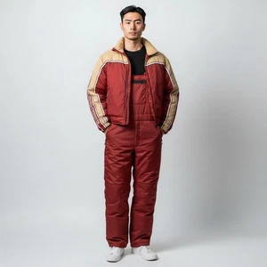 Vintage Spartan Skianzug Schneeanzug 2-teilig Schneelatz 70er 80er Retro 42 Herren Small - Bild 1 von 10