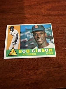 1960 Topps #73 Bob Gibson HOF. sehr guter Zustand - Bild 1 von 2
