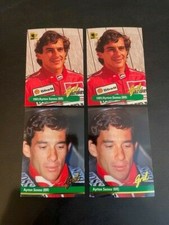 1992 Grid Formula 1 Ayrton Senna #186 & #34 ~ Lot of 4 Exc++