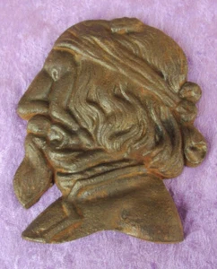 Rares altes Relief erotika Darstellungen im Gesicht Eisenguß 19. Jahrhundert - Bild 1 von 7