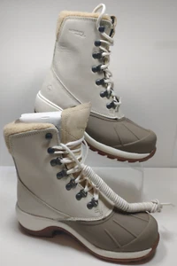 Women's Wolverine Frost Snow Boots Size 6 Leather Waterproof Tall - Picture 1 of 8