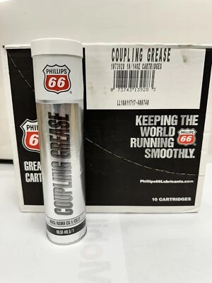 Grasa de acoplamiento de litio Conoco Phillips 66, NLGI 0,5/1, 10 ct/14 oz. tubos Foto 1 de 4