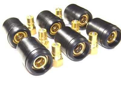 DAM Carpet Cleaning - Brass 1/4" QD w/heat shield > for Wands Hoses