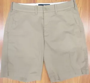 PANTALONES CORTOS DE ALGODÓN/ELASTANO ABERCROMBIE & FITCH AJUSTE REGULAR PARA HOMBRE BRONCEADO TALLA 29 - Imagen 1 de 3