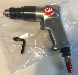 New UnUsed Campbell Hausfeld TL1006 Air Drill 3/8" Pneumatic Tool w Key - Picture 1 of 8