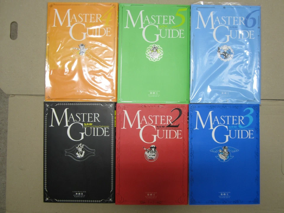 Yu-Gi-Oh Official Card Game Duel Monsters Master Guide Book Vol.1-6 sets - Image 1 of 4