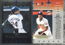 1997 Donruss Elite #104 Rickey Henderson - - Near Mint