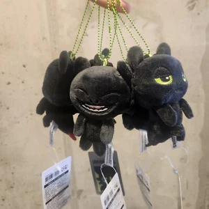 How to train your Dragon keyring plush doll TOOTHLESS MOVIE CGV - Picture 1 of 11