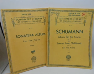 Two Schirmer s Library of Musical Classics Vol. 51 & 90 Vintage 1939 - Picture 1 of 12