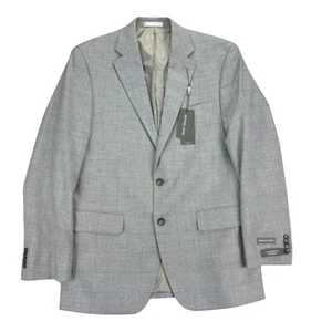 Michael Kors Mens Classic Fit Windowpane Stretch Sport Coat Gray 38R - Picture 1 of 5
