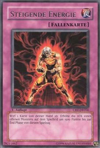 YuGiOh Steigende Energie (V.1) CRV-DE056 Rare NM unl. - Bild 1 von 2
