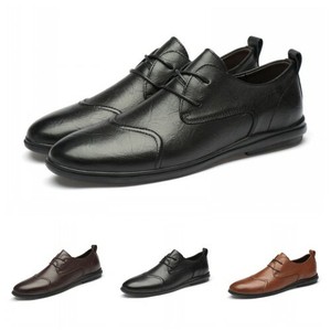 New Mens Pumps Leather Moccasins Loafers Lace Up Driving Outdoor Slip On Shoes L