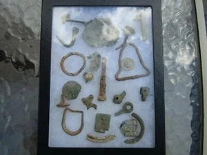 WONDERFUL RARE LOT ANCIENT BRONZE AND IRON ARTIFACTS - Picture 1 of 4