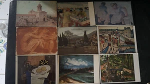 g)  9  CARTOLINE  NON VIAGGIATE - Bild 1 von 4