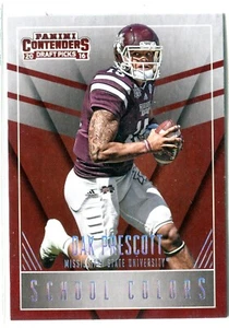 Contenders Dak Prescott 2016 colores escolares radiocontrol #16 Mississippi St Dallas vaqueros - Imagen 1 de 1