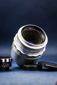 Primotar 3.5/80 V MEYER-OPTIK Exa exakta Lens "Trioplan effect" 14 BLADES ✧✧✧ - Picture 1 of 24
