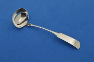 Rare Scottish Provincial Solid Silver Toddy Ladle . PE/PR? .Circa 1825 - Picture 1 of 10