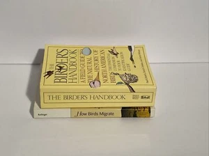 Birdwatching Book Lot The Birder's Handbook & How Birds Migrate Soft Cover  - Picture 1 of 7
