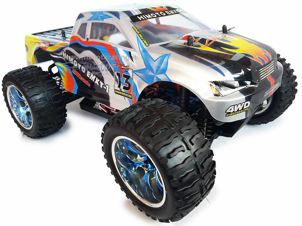 Electric Brushless Sensorless Radio 2.4GHz Lipo 1:10 RTR 4WD Monster Truck - Image 1 of 1