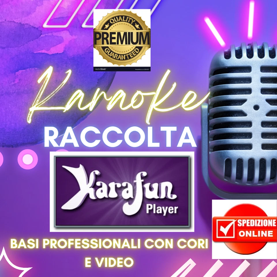 22 MILA VERE BASI KARAOKE KARAFUN RACCOLTA COMPLETA AGGIORNATE  QUOTIDIANAMENTE - Immagine 1 di 1