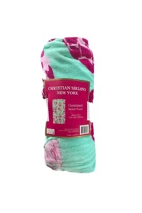 Christian Siriano NY Oversized 40" x 70" Cotton Beach Towel, Pineapples Beach - Bild 1 von 3
